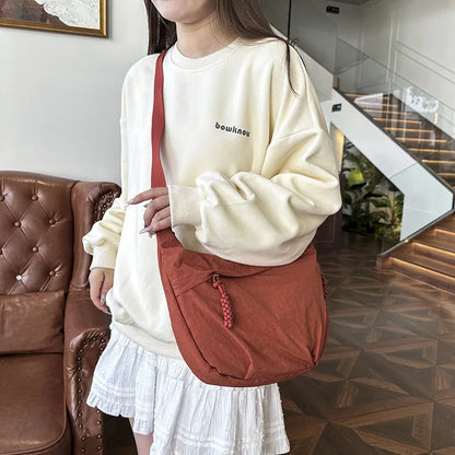 Nylon Hobo Crossbody Bag for Women – Large Capacity Shoulder Tote