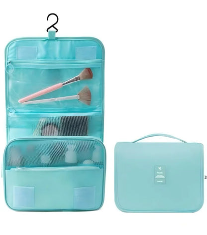 Portable Hook Toilet Bag Multi Functional Travel Waterproof Wear Resistant Layer Storage Large