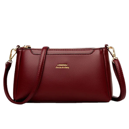 Horizontal Square-Shaped Crossbody Bag Simple Women S Crossbody Bag Commuting Single-Shoulder Bag