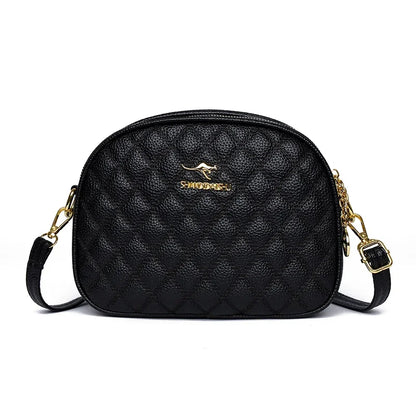 Women's Crossbody Bag – Multi-Pocket PU Leather Shoulder Handbag