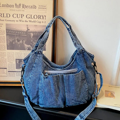 Cowboy Tote Bag Women Shoulder Large Capacity Crossbody Travel Bags Purse Handbags Sac