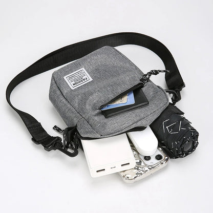 Men's Crossbody Bag – Oxford Cloth Small Shoulder Satchel