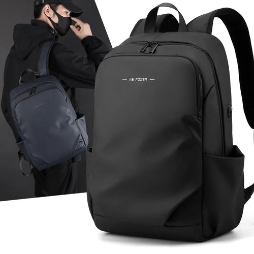 Men S Waterproof Laptop Backpack Large Capacity Business Travel Rucksack Casual School Bag Work