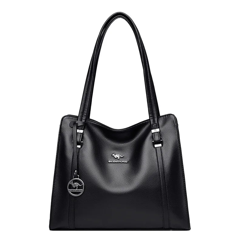 Luxury Leather Handbag for Women – Large Shoulder & Crossbody Tote