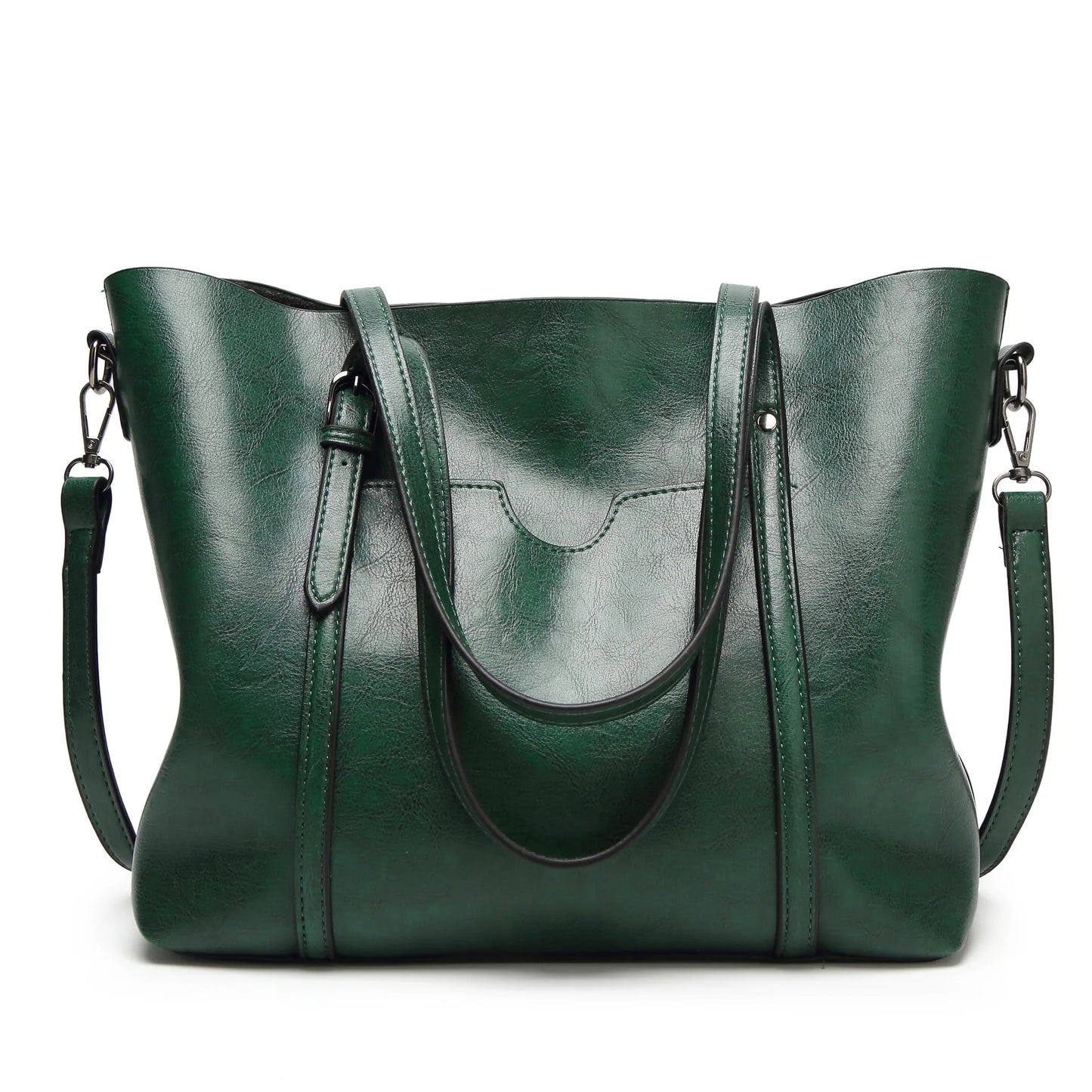 Women's Leather Tote Bag – Large Waterproof Work Handbag