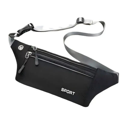 Homefish Multifunctional Nylon Chest Waist Bag Unisex Running Belt Pouch Mobile Phone Pocket Outdoor