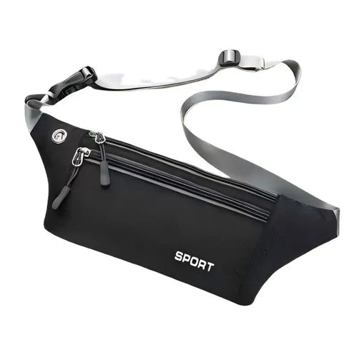Homefish Multifunctional Nylon Chest Waist Bag Unisex Running Belt Pouch Mobile Phone Pocket Outdoor