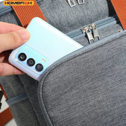 Homefish Fashionable European American Style Crossbody Insulated Lunch Bag Large Capacity Thickened