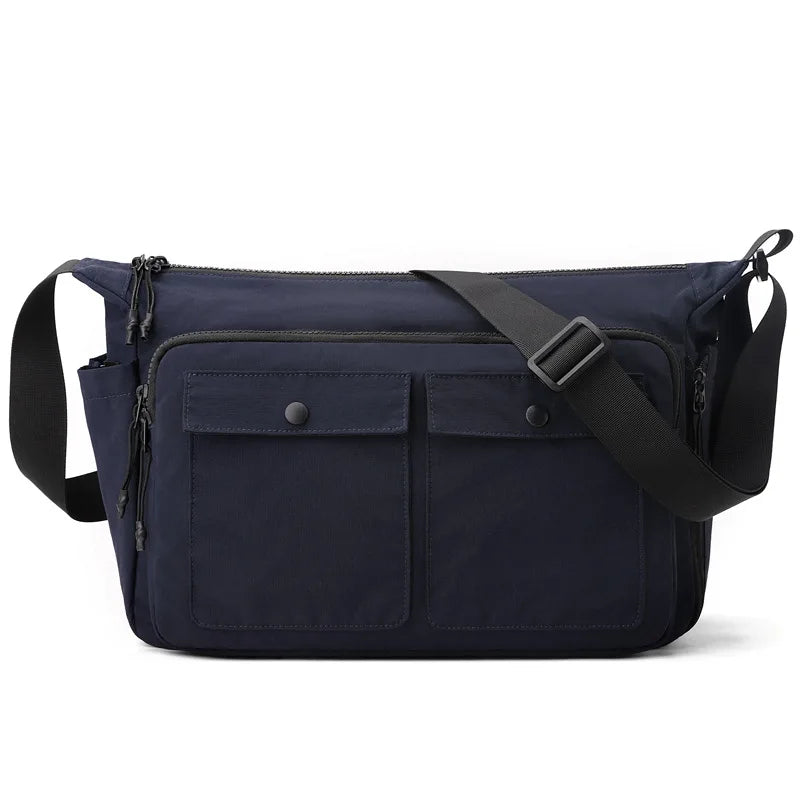 Casual Large-Capacity Crossbody Bag Both Men Women - Waterproof