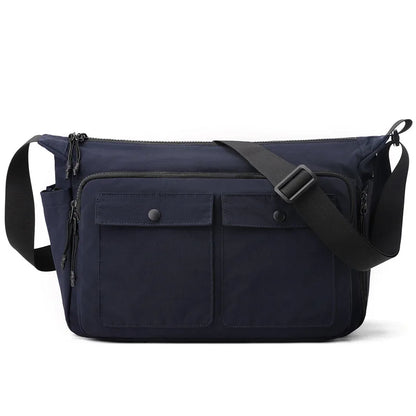 Casual Large-Capacity Crossbody Bag Both Men Women - Waterproof