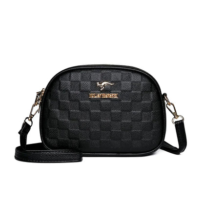 Women's Crossbody Bag – Multi-Pocket PU Leather Shoulder Handbag