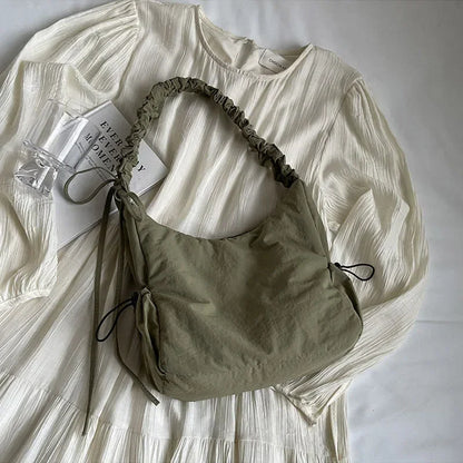 High-Quality Nylon Women S Shoulder Bag Work Style Casual Crossbody Trend Y2k Handbags Travel