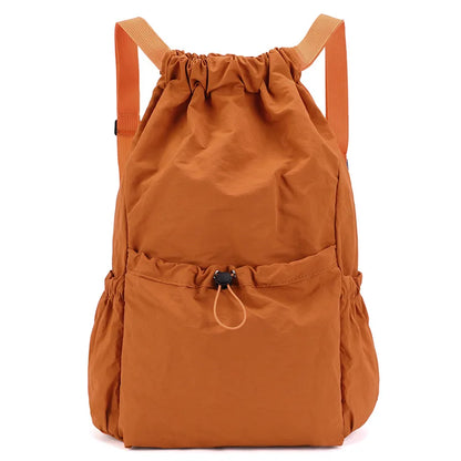Lightweight Drawstring Backpack – Women's Sports & Travel Bag