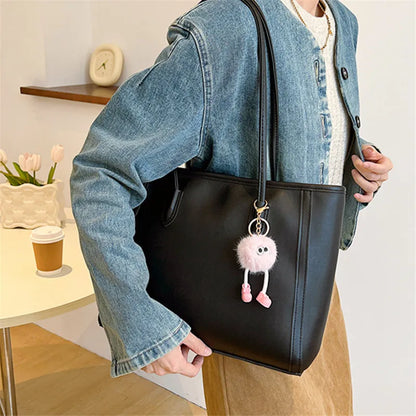 Vintage Tote Bag – Modern Spacious Shoulder Handbag for Women
