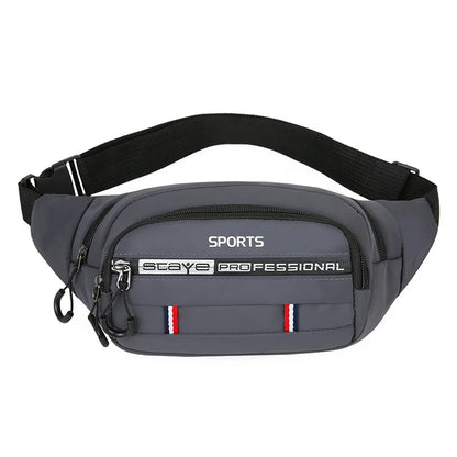 Couple Single-Shoulder Crossbody Bag Large-Capacity Oxford Fabric Wear-Resistant Chest Bag