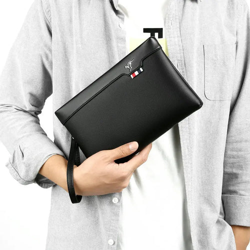 Men S Business Hand-Held Bag Large-Capacity Envelope Bag