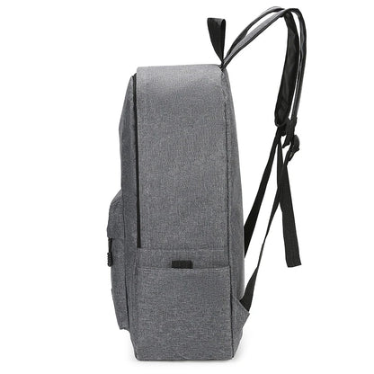 15" Oxford Cloth Backpack – Washable School & Computer Bag