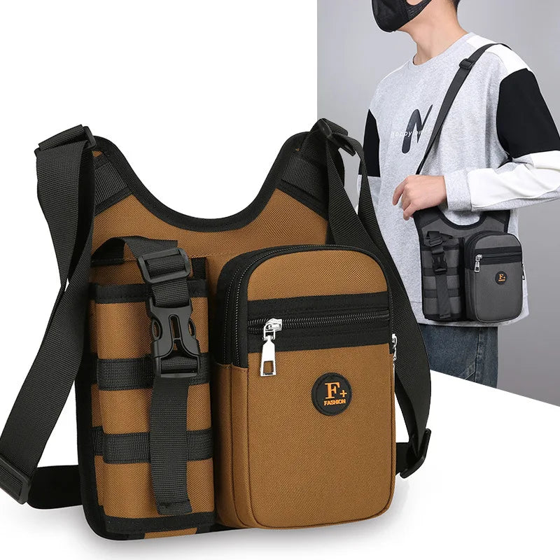 Water Bottle Storage Multifunctional Cross Body Bag Travel Large Capacity Diagonal Span Single