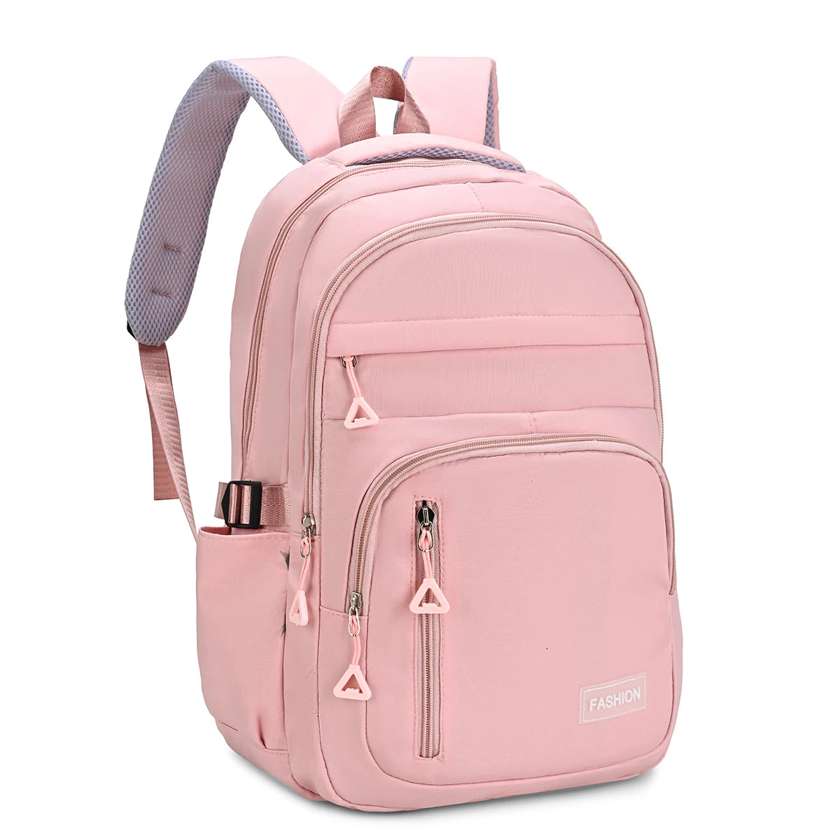 Simple Candy Colored Gentle Backpack Lightweight Load Reducing Multi-Layer Storage Student School