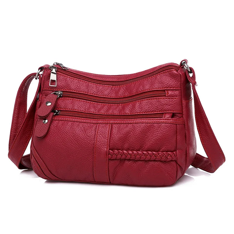 Large-Capacity Crossbody Bag Women S Crossbody Backpack - Soft