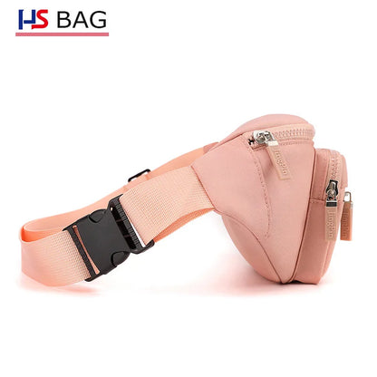 Casual Women S Waist Bag Crossbody Oxford Supermarket Cashier Purse Light Cycling Chest