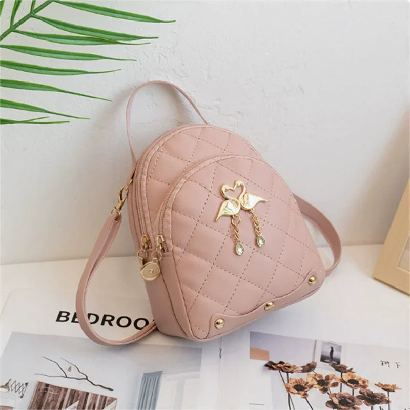 Homefish Women Backpack Ins Style Female Handbag Leisure Mini Backpacks Phone Packs