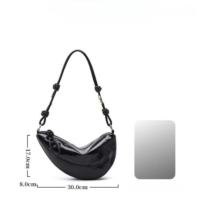End Women One Shoulder Crossbody Crescent Underarm Bag Retro Female Bags Luxury Lady Handbags Bolsa