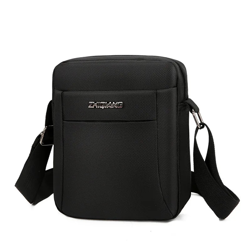 Single-Shoulder Bag Men Oxford Fabric Crossbody Cash Register Bag Women