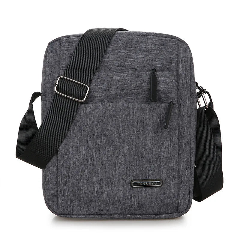 Multi-Layer Zipper Messenger Shoulder Bag Handbag Purse Business Travel Men S Bags Bolsas