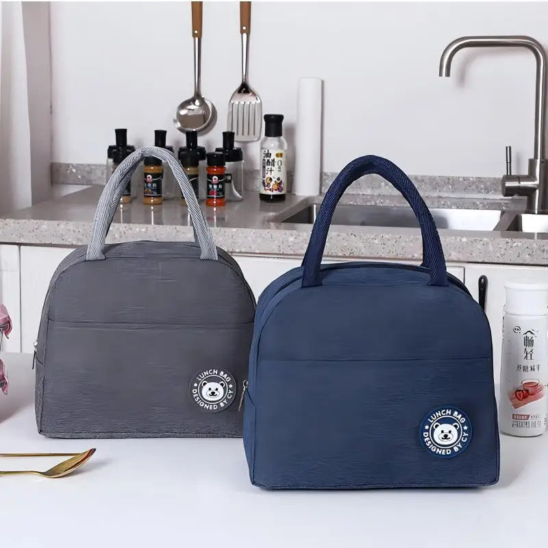 Insulated Lunch Bag Insulation Bento Pack Aluminum Foil Rice Meal Ice Student Handbag