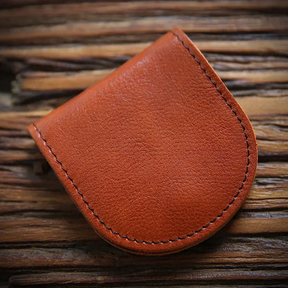 Women S Small Genuine Leather Coin Wallet Children Mini Purses Hasp Money Clip Clutch Hobo Bags Men