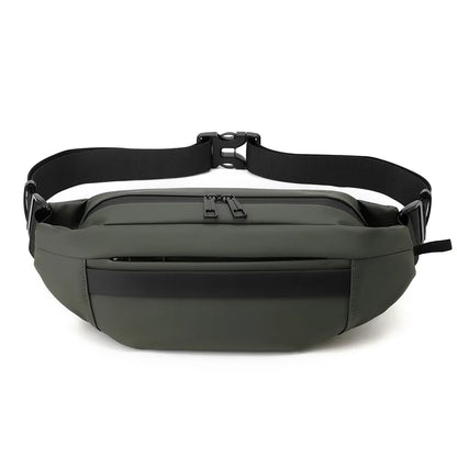 Men S Waist Bag Running Mobile Phone Multifunctional Large Capacity Leisure Waterproof Shoulder