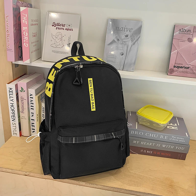 Large Capacity Oxford School Backpack for Students
