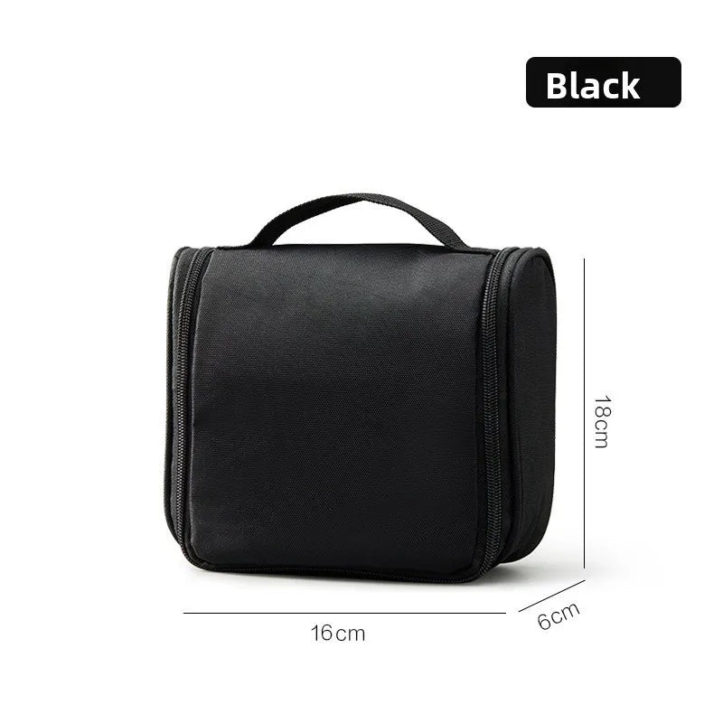 Hanging Travel Toiletry Bag – Waterproof Cosmetic Organizer with Hook