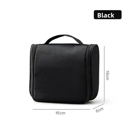 Hanging Travel Toiletry Bag – Waterproof Cosmetic Organizer with Hook