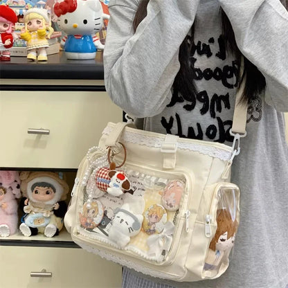 Ita Bag Transparent Window Tote for Anime & Lolita Fans