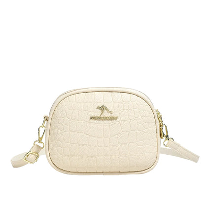 Crocodile PU Leather Women's Crossbody Bag – Light Luxury Shoulder Handbag