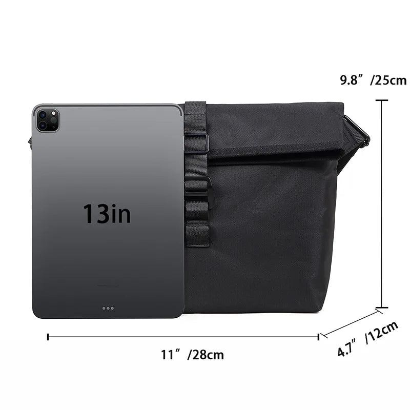 Men S Crossbody Bag Japanese Single-Shoulder Bag Men S Waterproof Travel Crossbody Bag - Waterproof