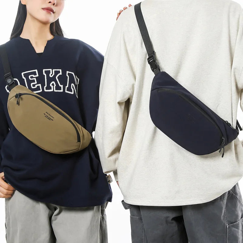 Cross Body Carry-On Portable Commuting Shoulder Dumplings Travel Chest Bag