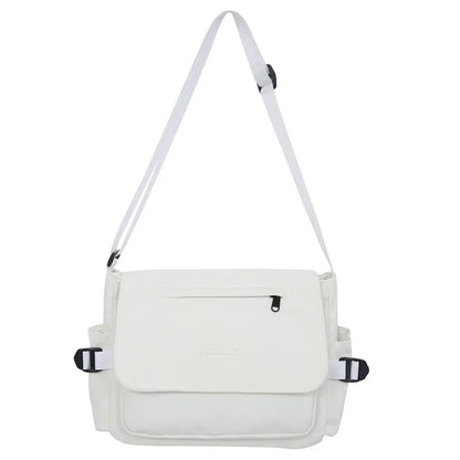 Waterproof Canvas Crossbody Messenger Bag for Teen Boys & Men