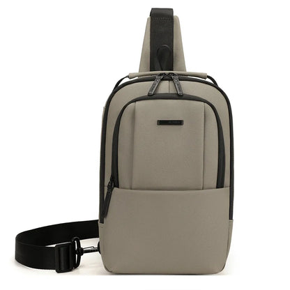 It Is Recommended Use Simple Casual Single-Shoulder Commuting Backpack Made Waterproof Nylon Fabric