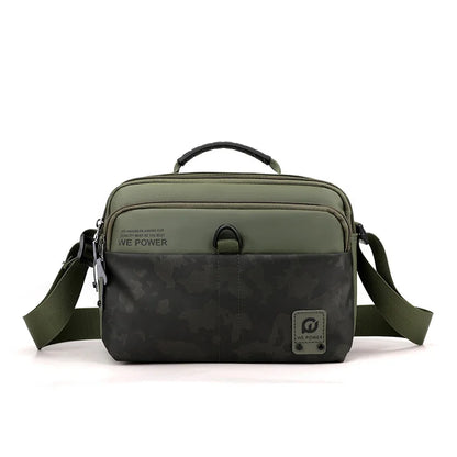 Men S Shoulder Bag Leisure Multi-Function Waist Nylon Business Handbag Large Capacity Crossbody