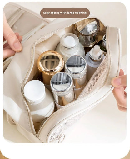 Portable Hook Toilet Bag Multi Functional Travel Waterproof Wear Resistant Layer Storage Large