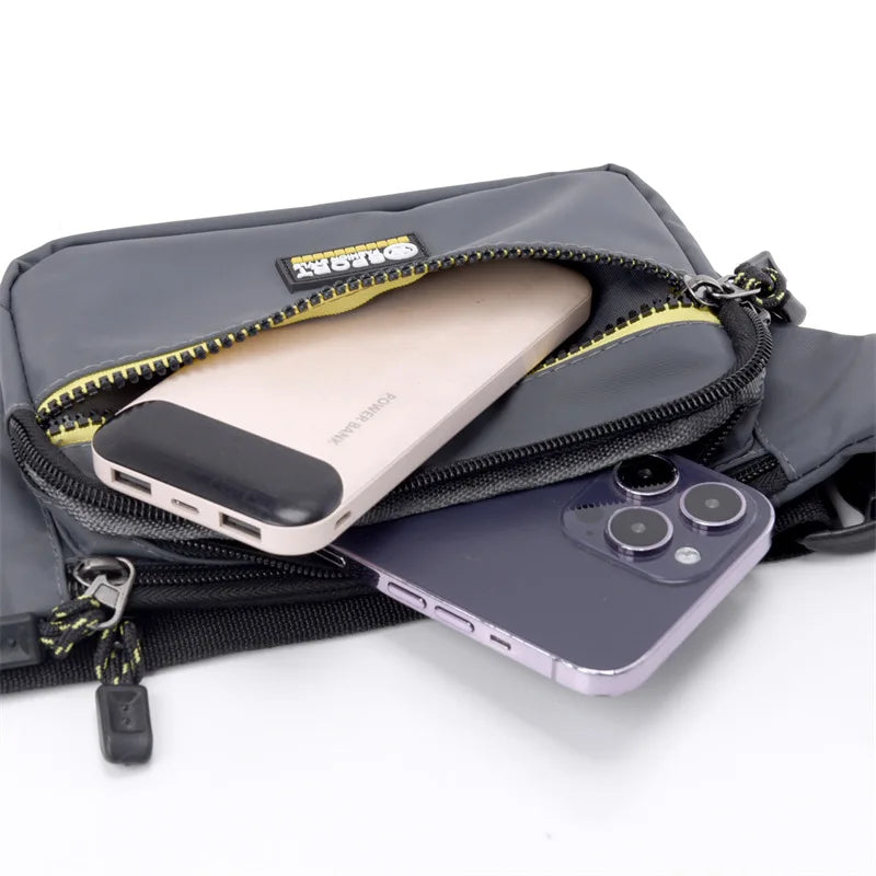 Waist Bag Men Women Work Site Mobile Phone Storage Durable Multi-Storey Stall Cashier Wallet