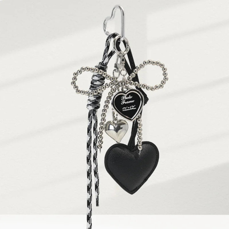 Creative Cute Bag Decoration Accessories Homefish Handmade Bowknot Tassel Keychain