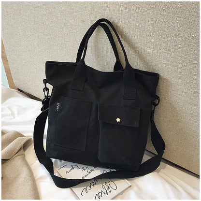 Canvas Tote Bag for Women – Shoulder & Crossbody Handbag