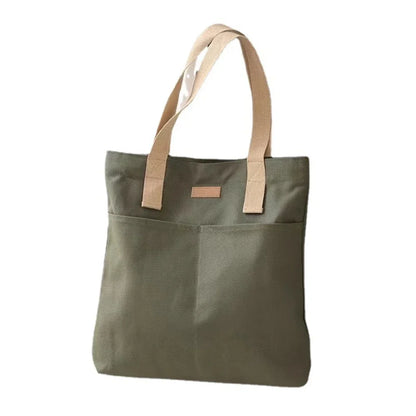 Large Canvas Tote Bag for Women – Everyday Shoulder Handbag