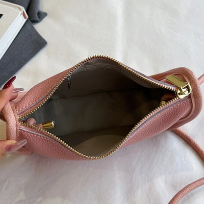 Genuine Leather Women's Crossbody Shoulder Bag