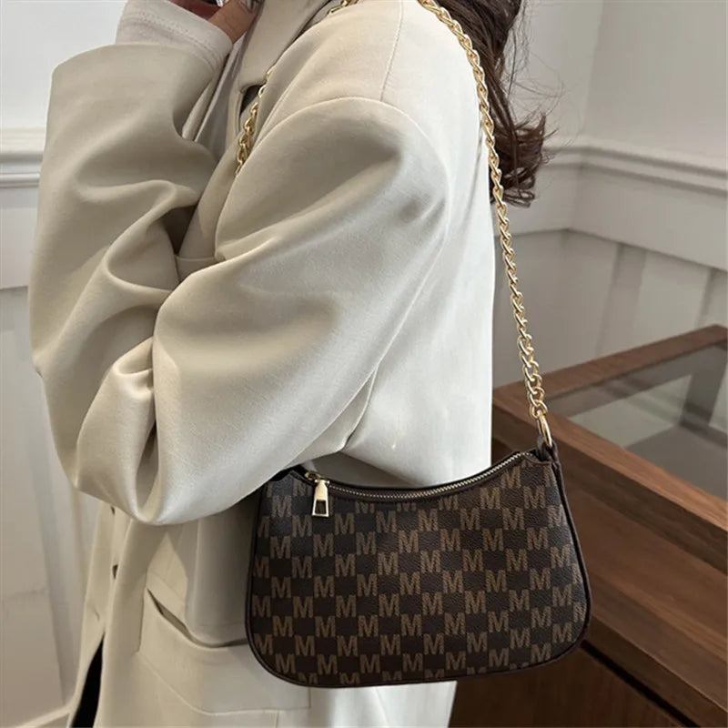 Vintage Square Handbag – Crossbody Messenger Bag with Adjustable Strap for Women