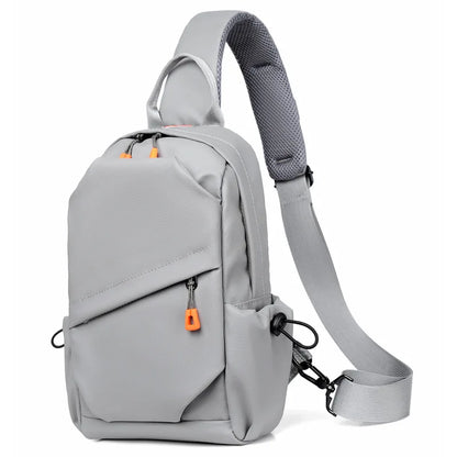 Men S Women Waterproof Film Large-Capacity Chest Bag Cross-Body Shoulder Backpack Leisure